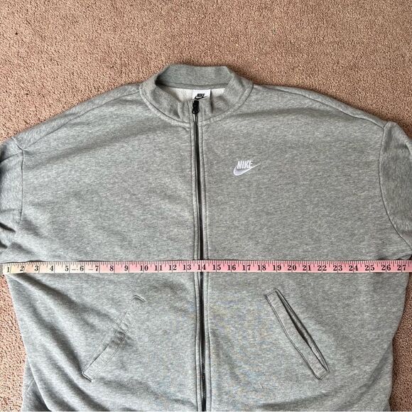 Nike Sportswear Oversized Bomber Full Zip Sweatshirt Women's S - Picture 4 of 6